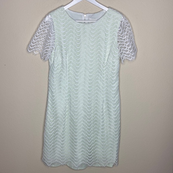 Reiss Mint White Lark‎ Lace Dress - Picture 3 of 6